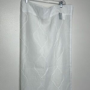 Set of 2 Laura Ashley curtain panels 40x84 inches